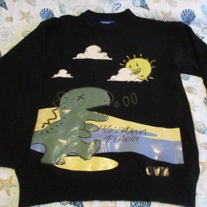 Aelfric Eden Ekin Brown Y2LM007 GVM Sweater Size Large